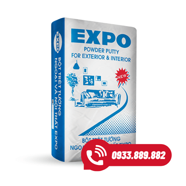 Bột trét tường ngoại và nội thất Expo (xanh)