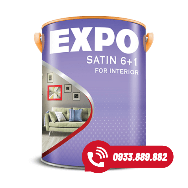 Sơn nước nội thất Satin 6+1