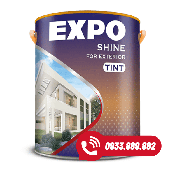 Sơn nước pha máy ngoại thất bóng