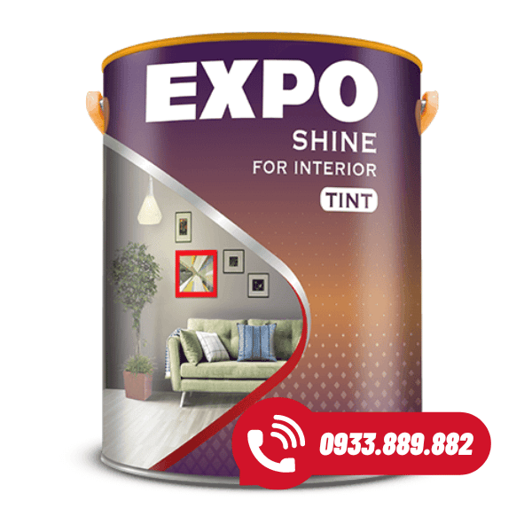 Sơn nước pha máy nội thất bóng