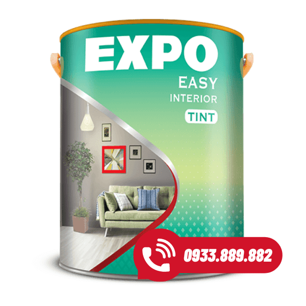 Sơn nước pha máy nội thất Expo