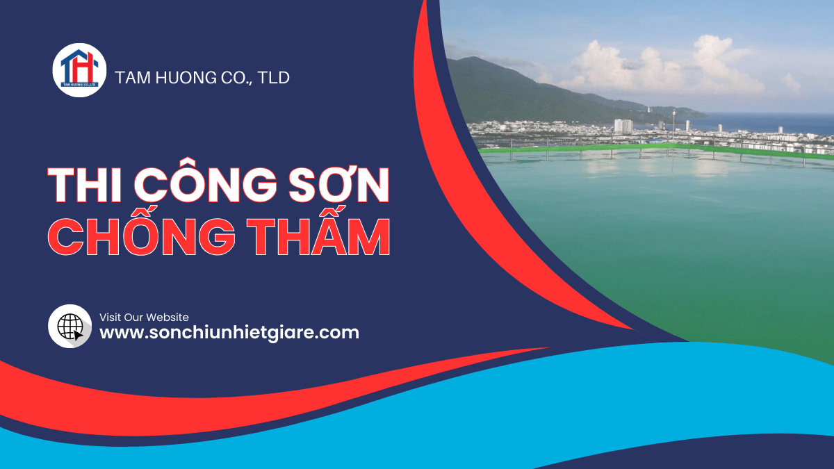 Dịch vụ thi công sơn chống thấm chuyên nghiệp tại TPHCM