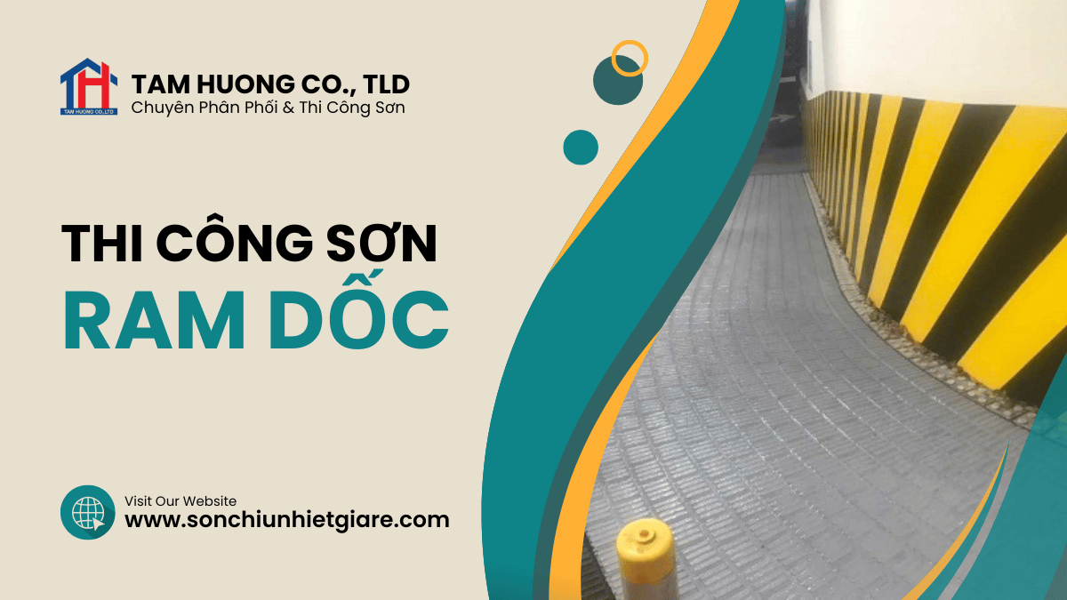 Dịch vụ sơn ram dốc chống trượt hcm