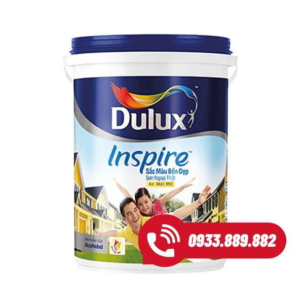 Dulux Inspire Ngoại Thất Bề Mặt Mờ