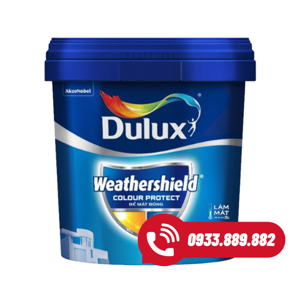 Dulux Weathershield Colour Protect Bề Mặt Bóng