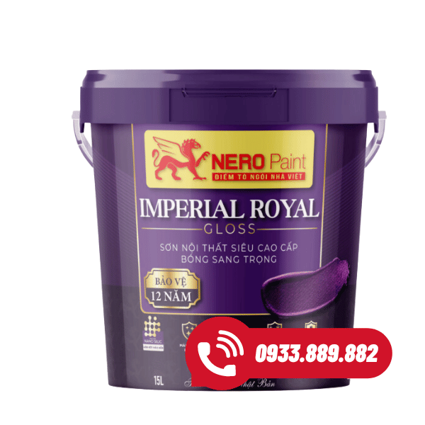 Sơn nội thất Nero Imperial Royal Gloss