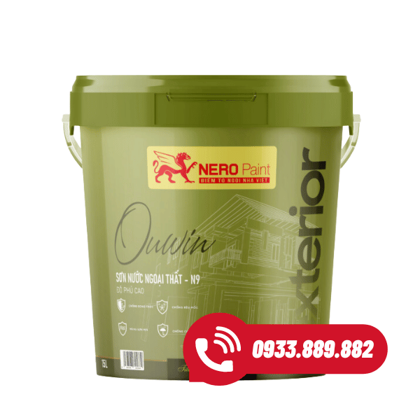 Sơn ngoại thất Nero Ouwin Exterior N9