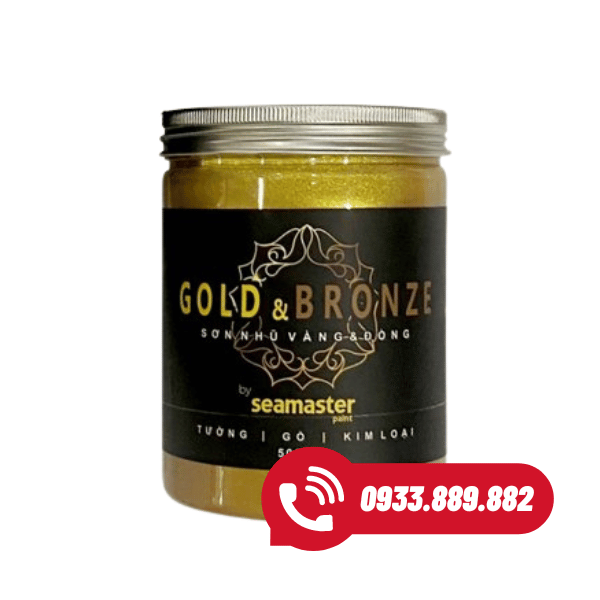 Sơn nhũ vàng và đồng Seamaster