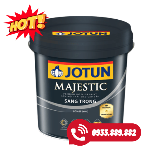 Sơn nội thất Jotun Majestic sang trọng (bóng)