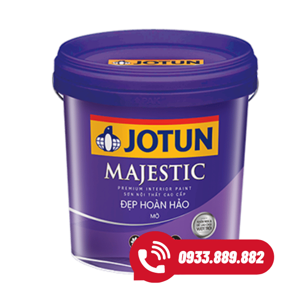 Sơn nội thất Jotun Majestic đẹp hoàn hảo (mờ)