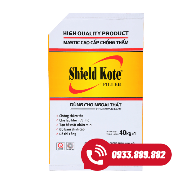 Bột trét ngoại thất shield kote