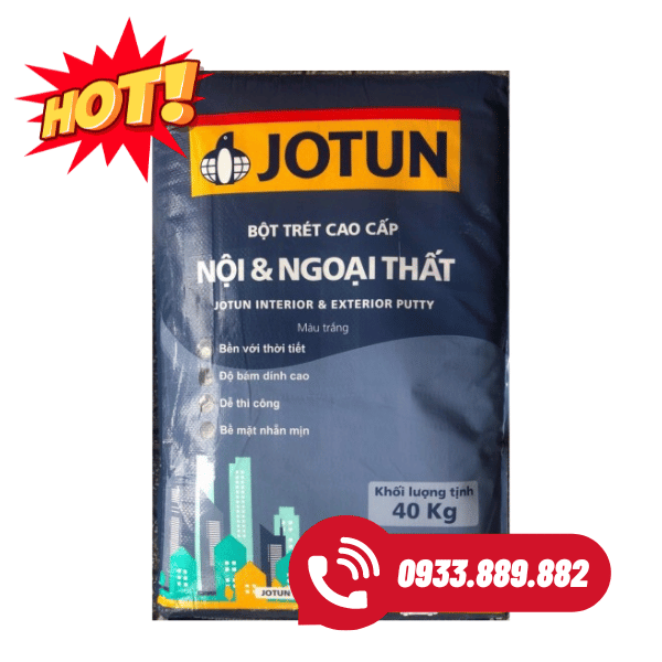 Bột trét tường nội ngoại thất Jotun