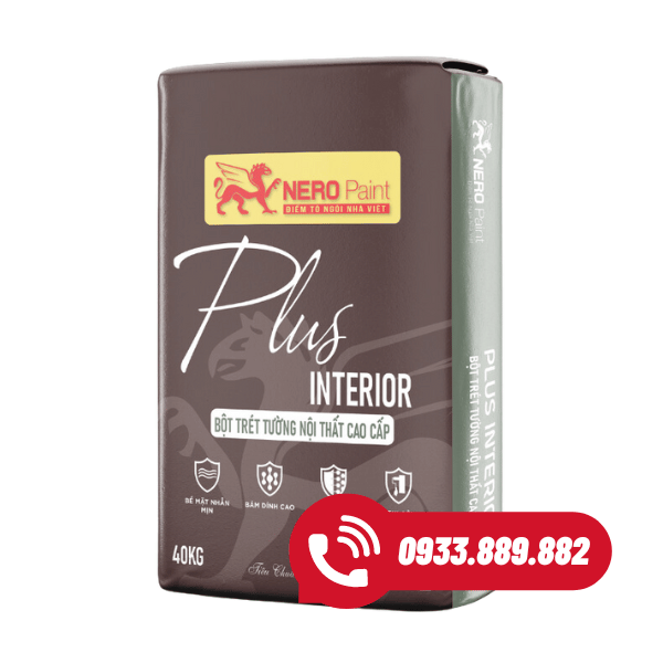 Bột trét tường NERO PLUS INTERIOR PUTTY (new)