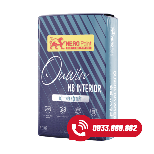 Bột trét tường NERO OUWIN N8 INTERIOR