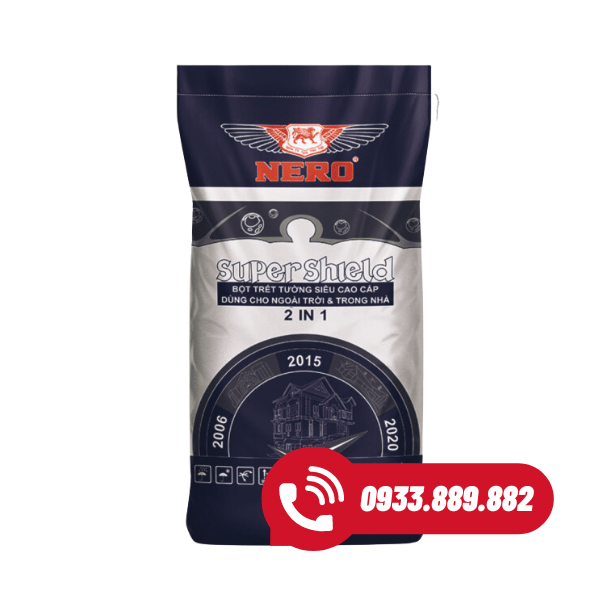 Bột trét tường NERO SUPER SHIELD 2 in 1