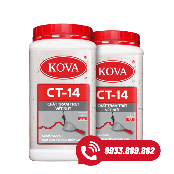 Chất chống thấm co giãn mới KOVA CT-14