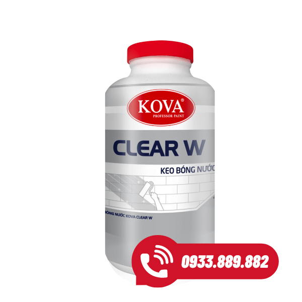 Keo bóng nước Kova clear W