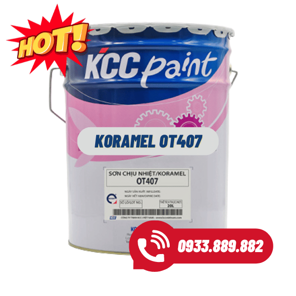 Sơn Chịu Nhiệt KCC OT407