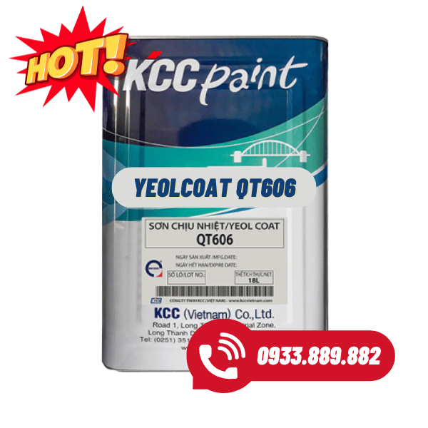 Sơn Chịu Nhiệt KCC Yeolcoat QT606