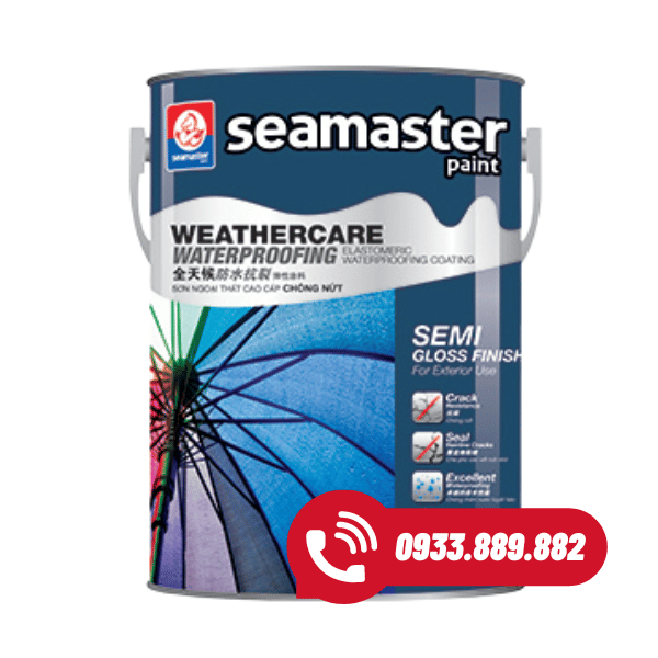 Sơn ngoại thất Seamaster Weathercare Waterproofing