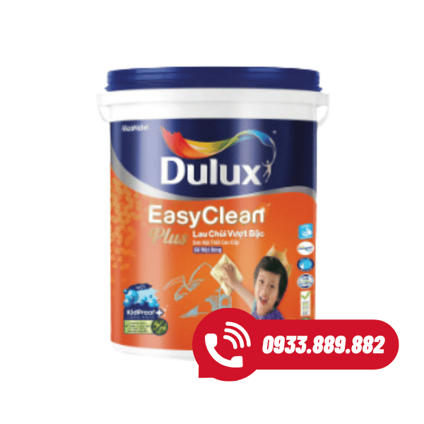 Dulux EasyClean Plus Lau Chùi Vượt Bậc Bề Mặt Bóng