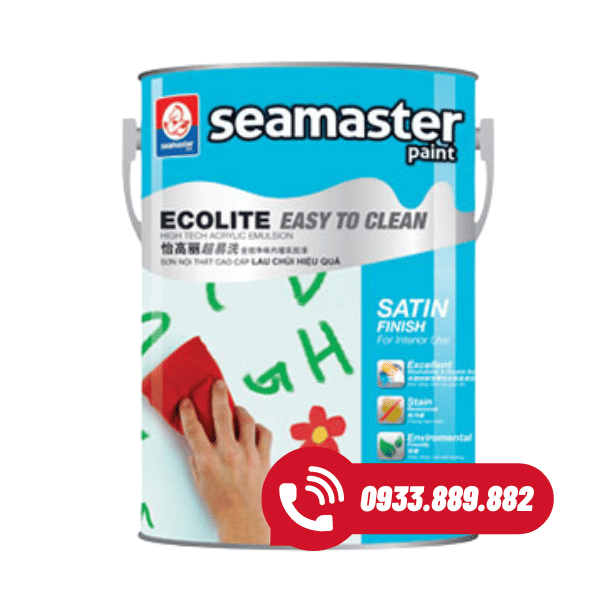Sơn nội thất Seamaster Ecolite Easy to Clean