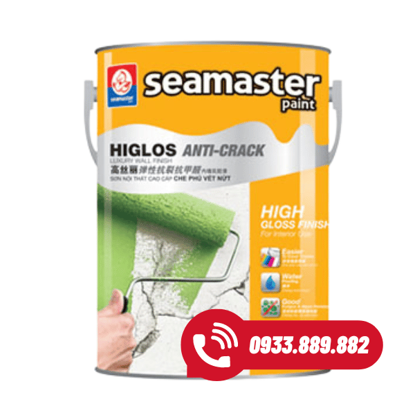 Sơn nội thất Seamaster Higlos Anti Crack