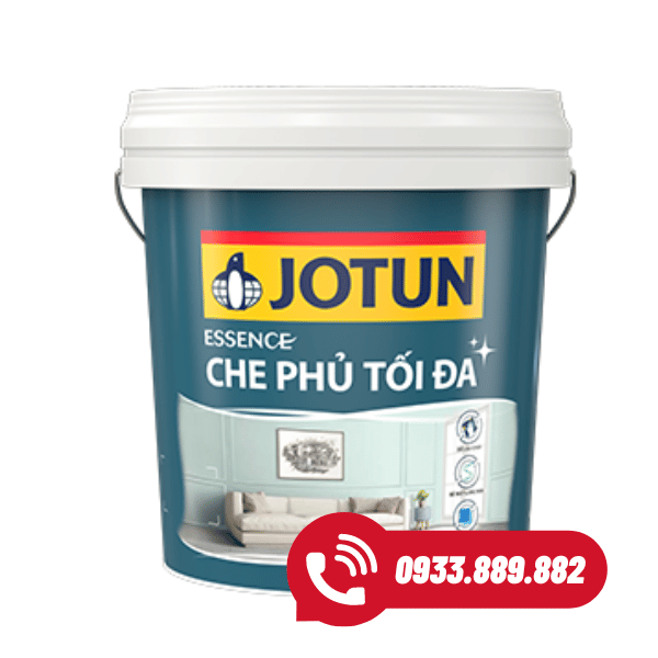 Sơn nội thất Jotun Essence che phủ tối đa (Bóng)