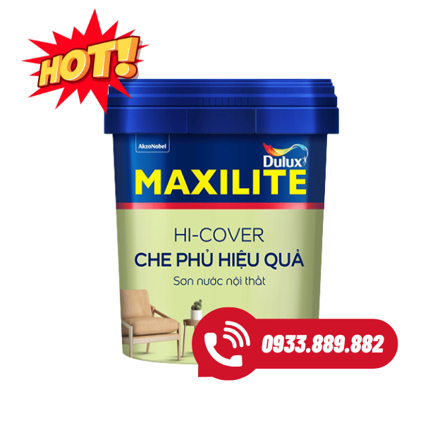 Sơn nội thất Maxilite Hi-Cover Che Phủ Hiệu Quả
