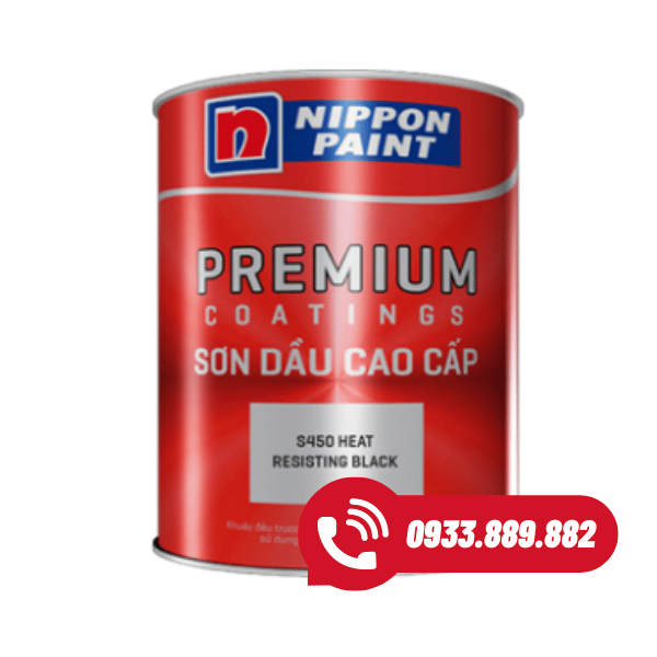 Sơn chịu nhiệt 450 độ C Nippon S450