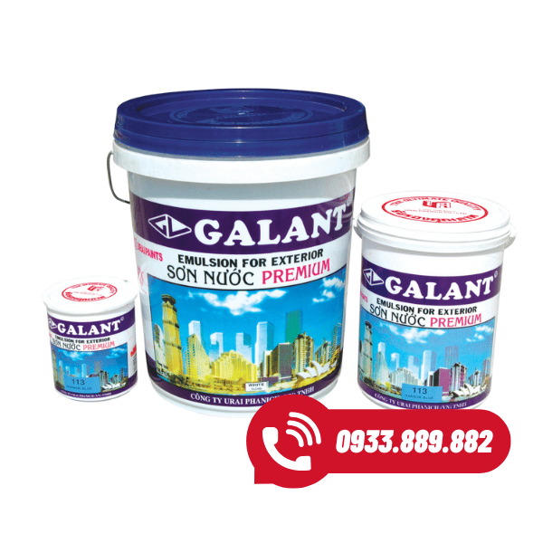 Sơn Nước Màu Ngọai Thất Galant