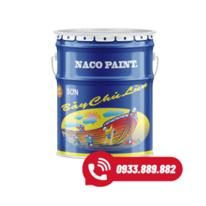 Sơn dầu naco màu đen mờ