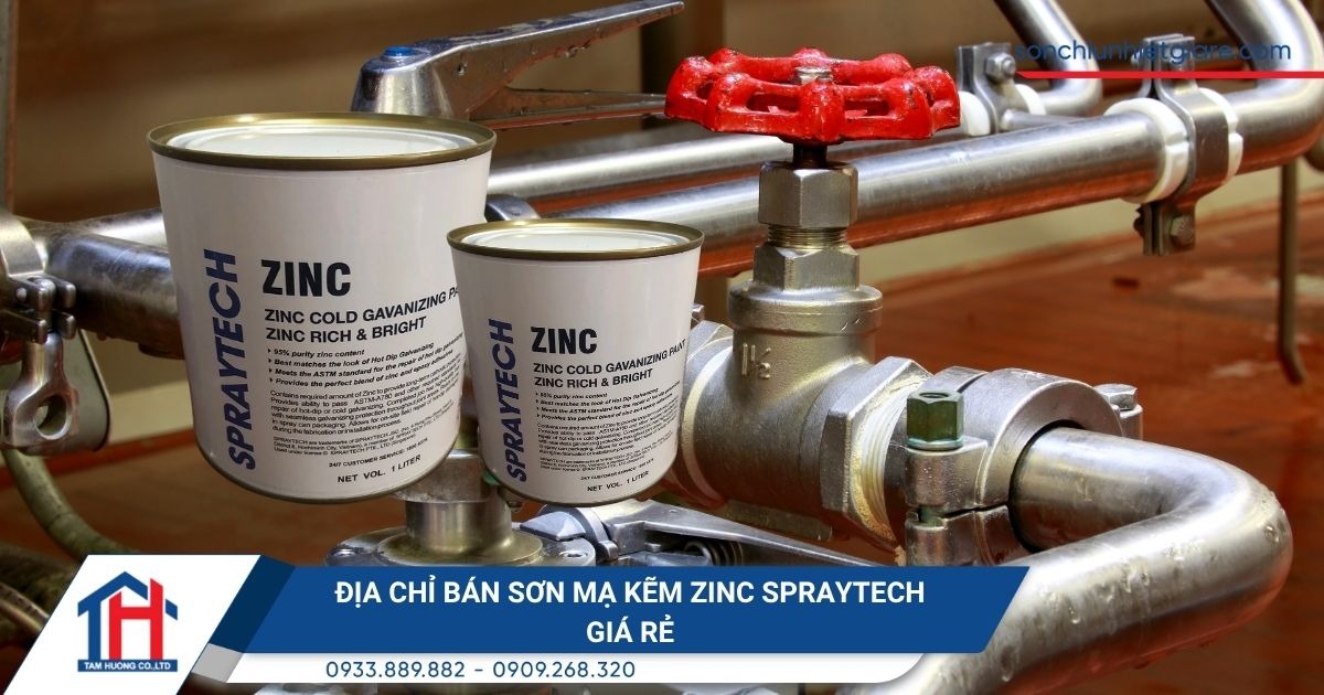 Địa chỉ bán sơn mạ kẽm Zinc Spraytech giá rẻ