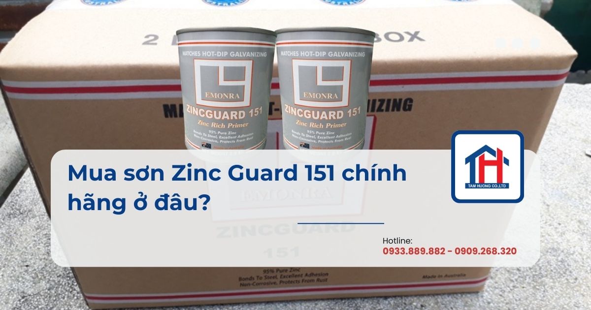 Mua sơn Zinc Guard 151 chính hãng ở đâu?