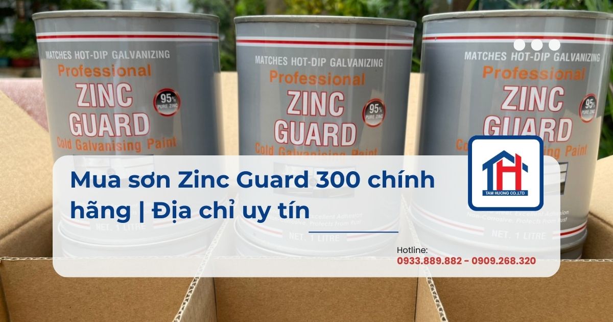 Mua sơn Zinc Guard 300 chính hãng | Địa chỉ uy tín