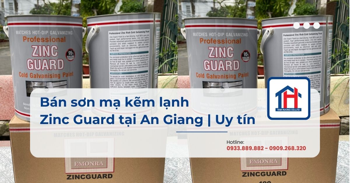 Bán sơn mạ kẽm lạnh Zinc Guard An Giang | Uy tín