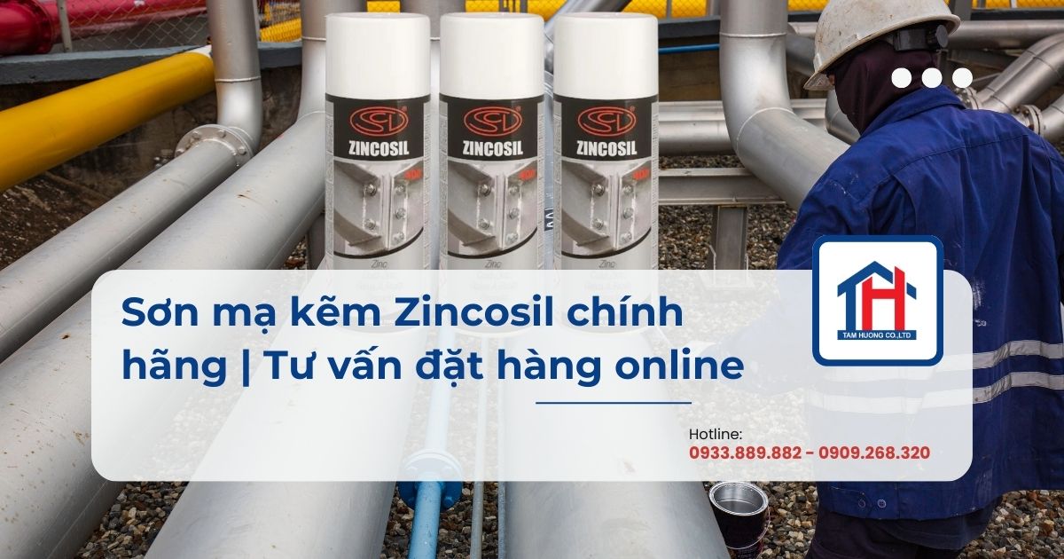 Sơn mạ kẽm Zincosil chính hãng | Tư vấn đặt hàng online