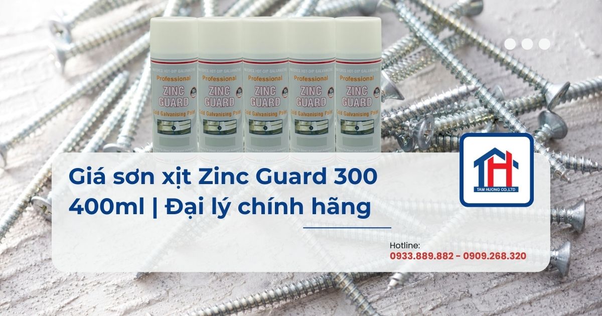Giá sơn xịt Zinc Guard 300 400ml | Đại lý chính hãng