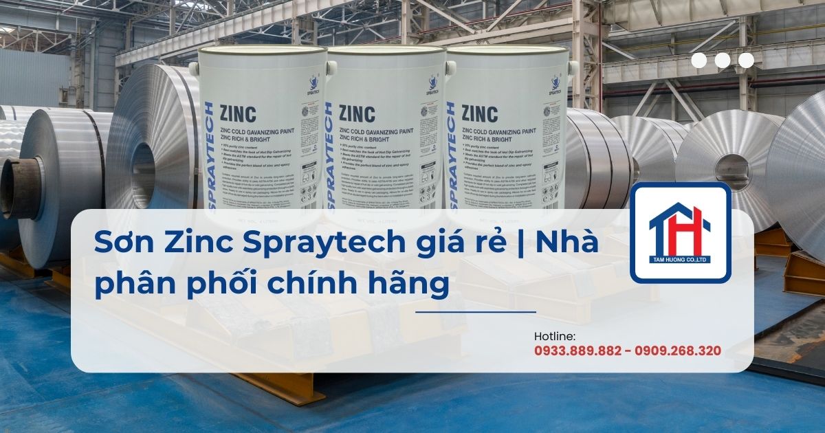 Sơn Zinc Spraytech giá rẻ | Nhà phân phối chính hãng